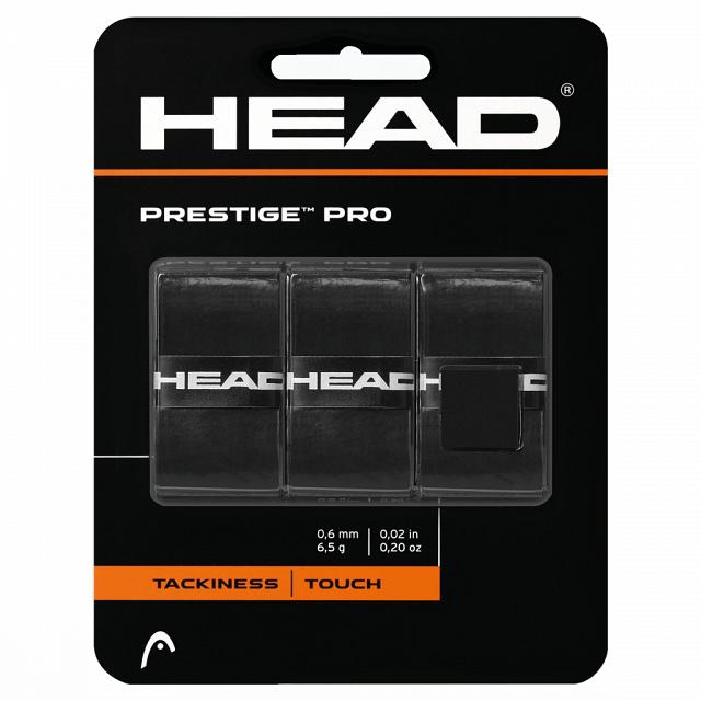 Head Prestige Pro Overgrip 3Pack Black